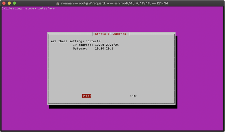 Pi-hole gateway IP 2