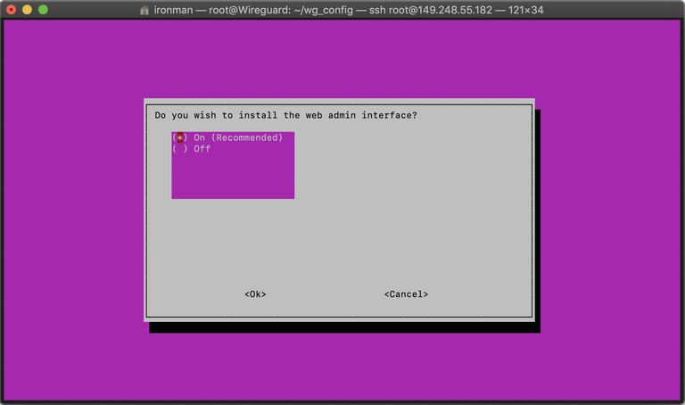 Pi-hole web interface
