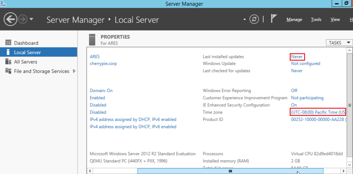 Configure Windows Updates