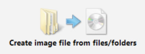 Create image file from files/folders