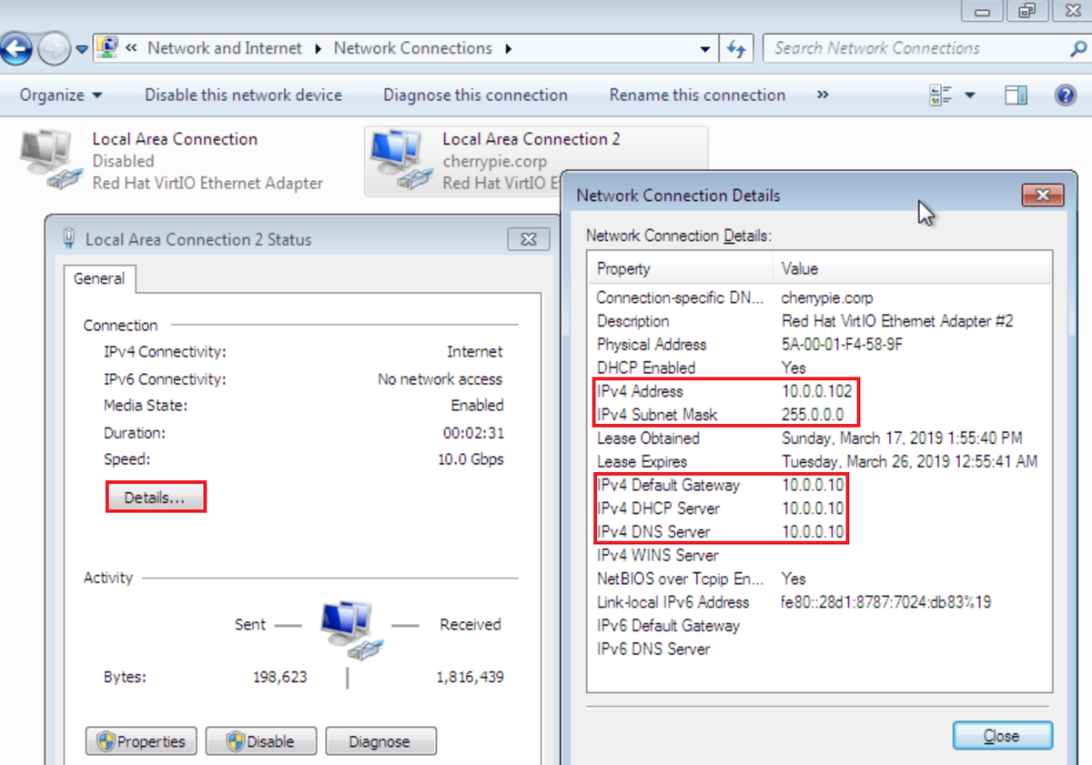 Network and Sharing Centre