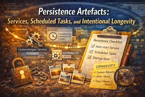 Persistence Artefacts
