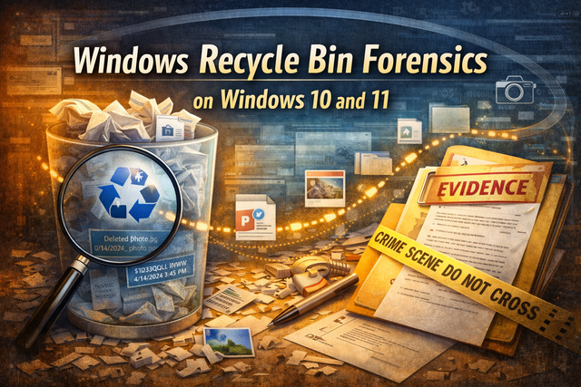 Windows Recycle Bin Forensics on Windows 10 and 11