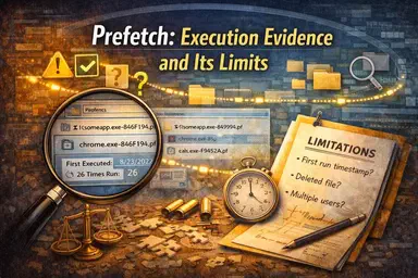 Prefetch: Execution Evidence and Its Limits