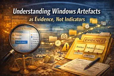 Understanding Windows Artefacts as Evidence, Not Indicators